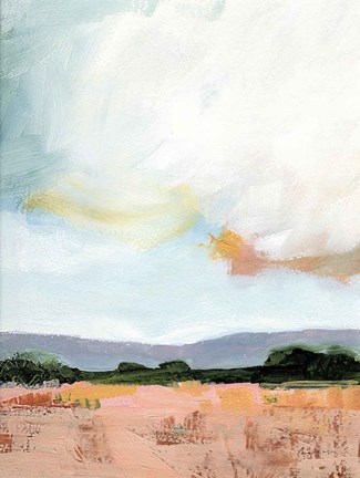 Framed Sky Reflection Print