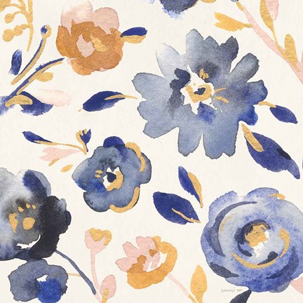 Framed May Flowers III Print