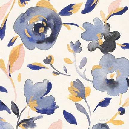 Framed May Flowers II Print