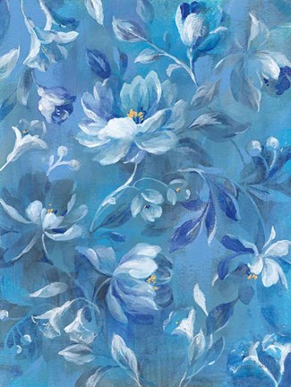 Framed Modern Brocade I Print