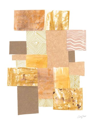 Framed Building Blocks I Print