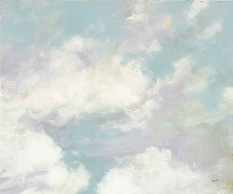 Framed Clouds Above Print