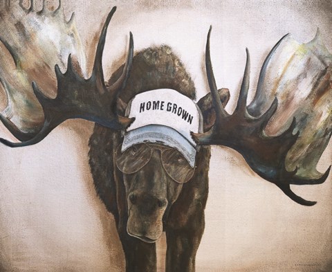 Framed Home Grown Print