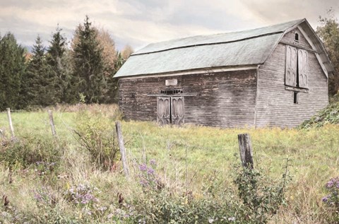 Framed Rustic Country Barn Print