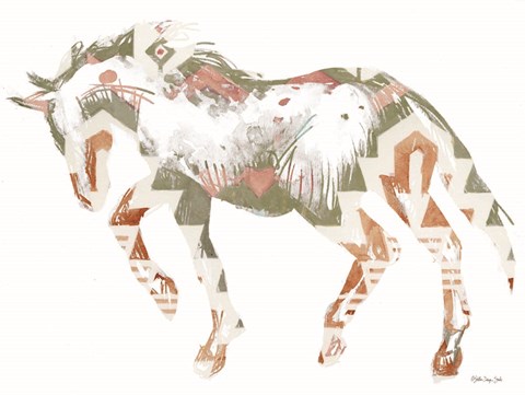 Framed Navajo Horse 2 Print