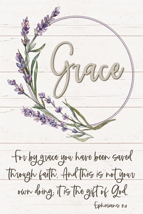 Framed Grace Print