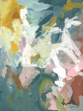 Framed Dark Tropics II Print