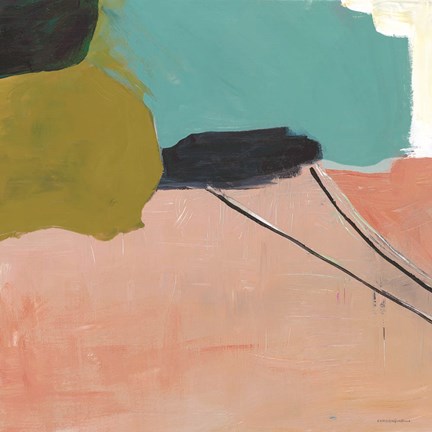 Framed Turning to Dawn 1 Print