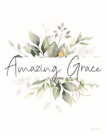 Framed Amazing Grace Print