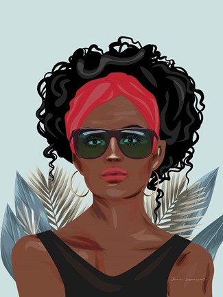 Framed Strength and Beauty II Print