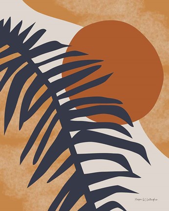 Framed Traveler Palm Print