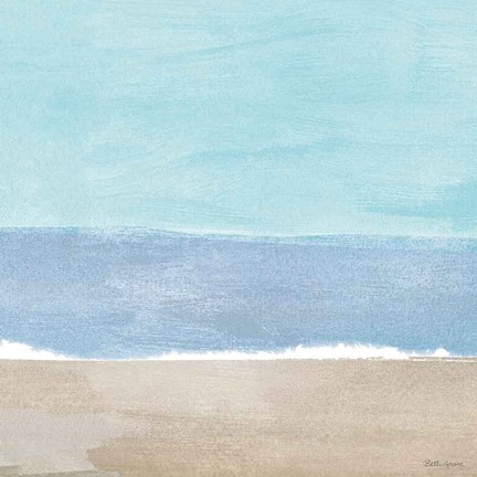 Framed Soft Shores XI Print