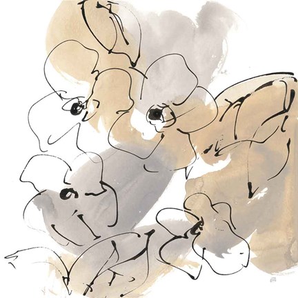 Framed Original Neutrals I Print