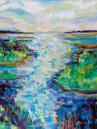 Framed Thriving Marsh Print