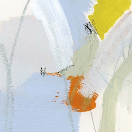 Framed Colorful Crop I Print