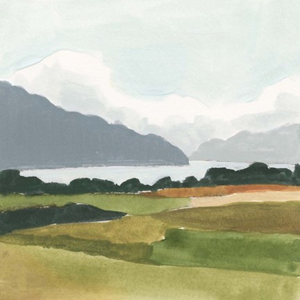 Framed Open Outlook II Print