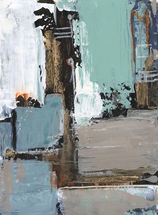 Framed Gozaresh I Print