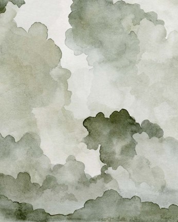 Framed Impending Thunder IV Print