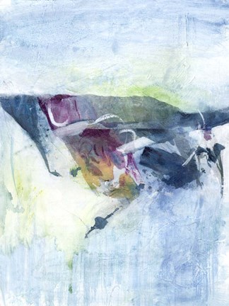 Framed Gliding on Ice II Print