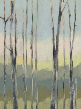 Framed Horizon Through the Trees I Print