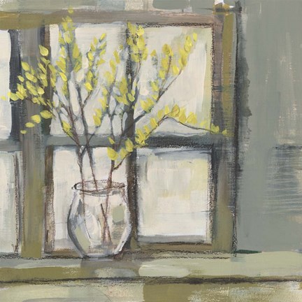 Framed Sign of Spring II Print