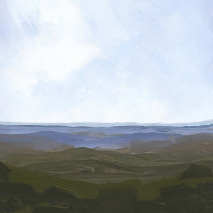 Framed Skyline Drive I Print