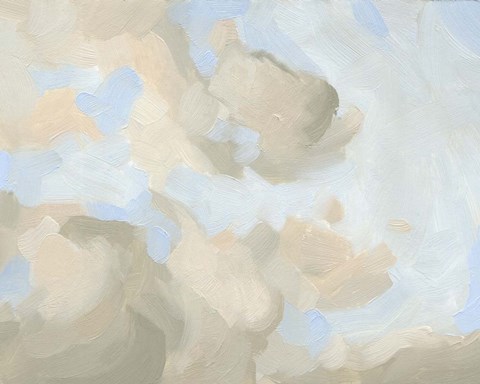 Framed Cloud Coast II Print