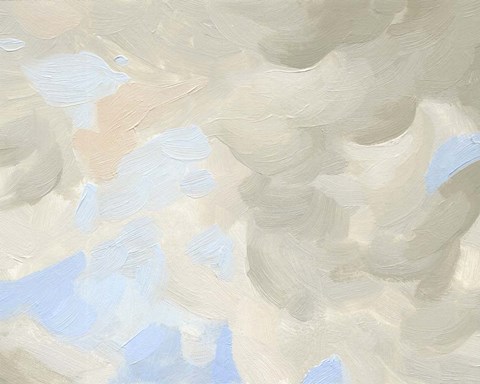 Framed Cloud Coast III Print