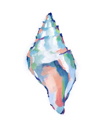 Framed Pop Shell Study IV Print