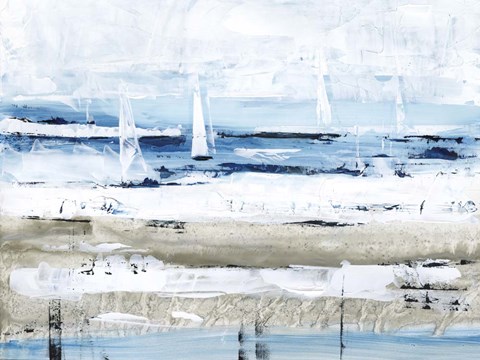 Framed Sea Gaze I Print