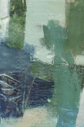 Framed Terrene Abstract IV Print