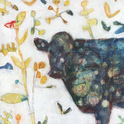 Framed Moona III Print