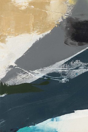 Framed Obscure Abstract IV Print