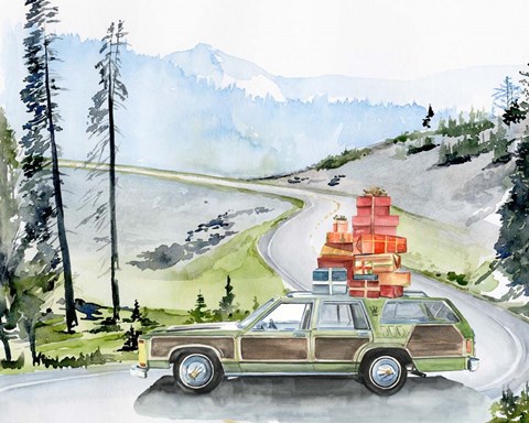 Framed Holiday Vacation II Print