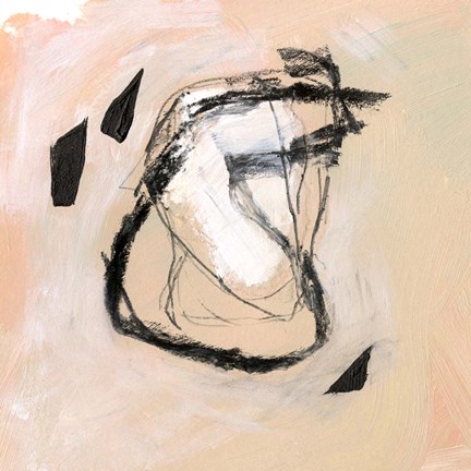 Framed Broken Glass V Print