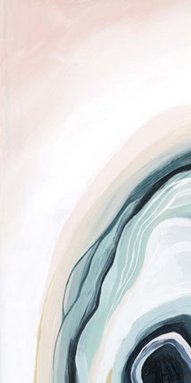 Framed Half Shell I Print