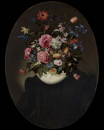 Framed Flowering Masters I Print