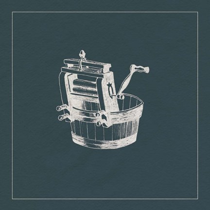 Framed Laundry Tips I Print