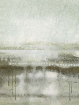 Framed Wandering Terrain II Print