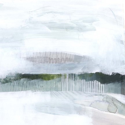 Framed Walk in Winter II Print