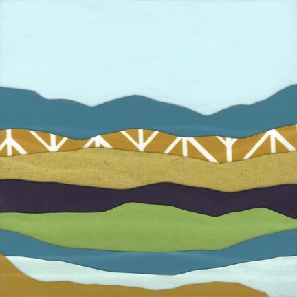 Framed Mountain Series #94 Print