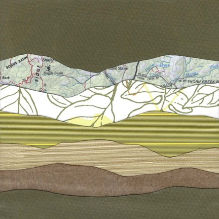 Framed Mountain Series #123 Print