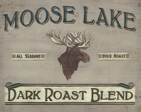 Framed Lodge Coffee III Print