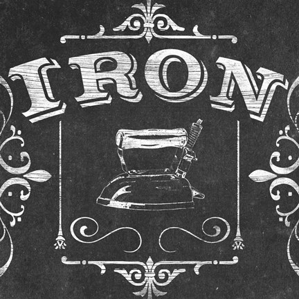 Framed Vintage Laundry Signs V Print