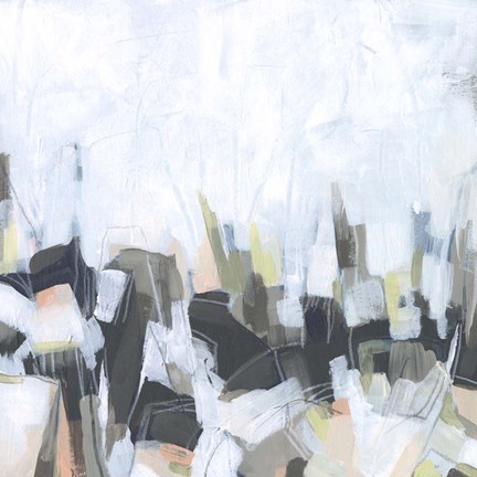 Framed Geode Constellations I Print