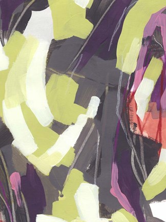 Framed Martini Swirl II Print