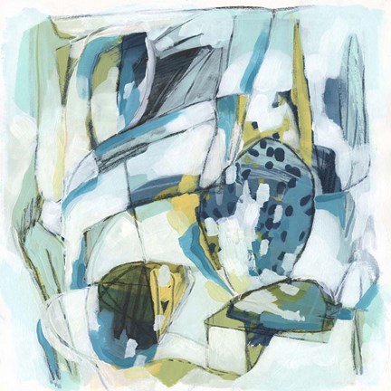 Framed Orbit Gesture III Print