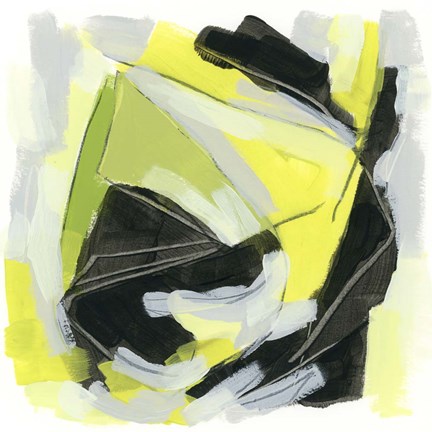 Framed Citron Jungle II Print