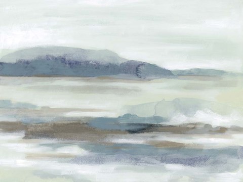 Framed Soft Shores II Print