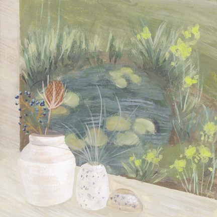 Framed Window Plants IV Print